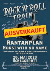 Rock'n'Roll Train 2023 Plakat